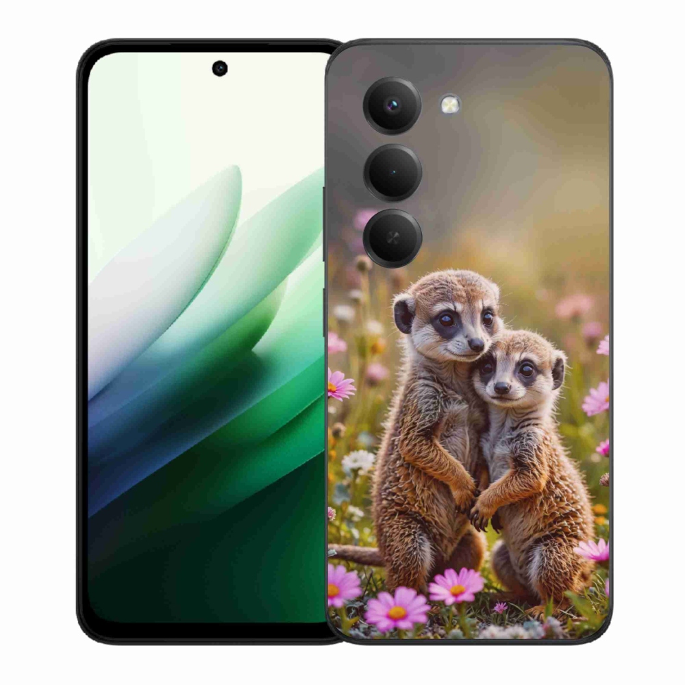 Gelový kryt mmCase na Xiaomi Redmi 15 5G 169mm - surikatí duo