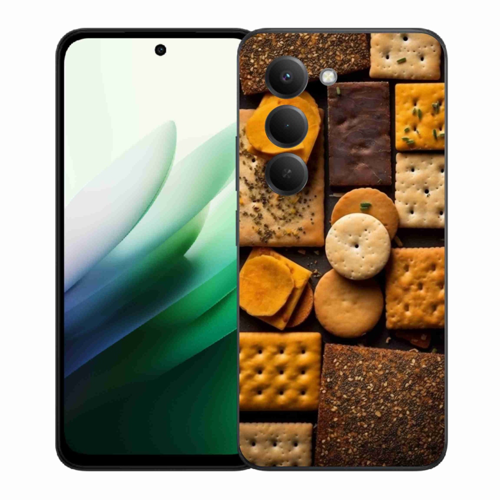 Gelový kryt mmCase na Xiaomi Redmi 15 5G (169mm) - sušenky