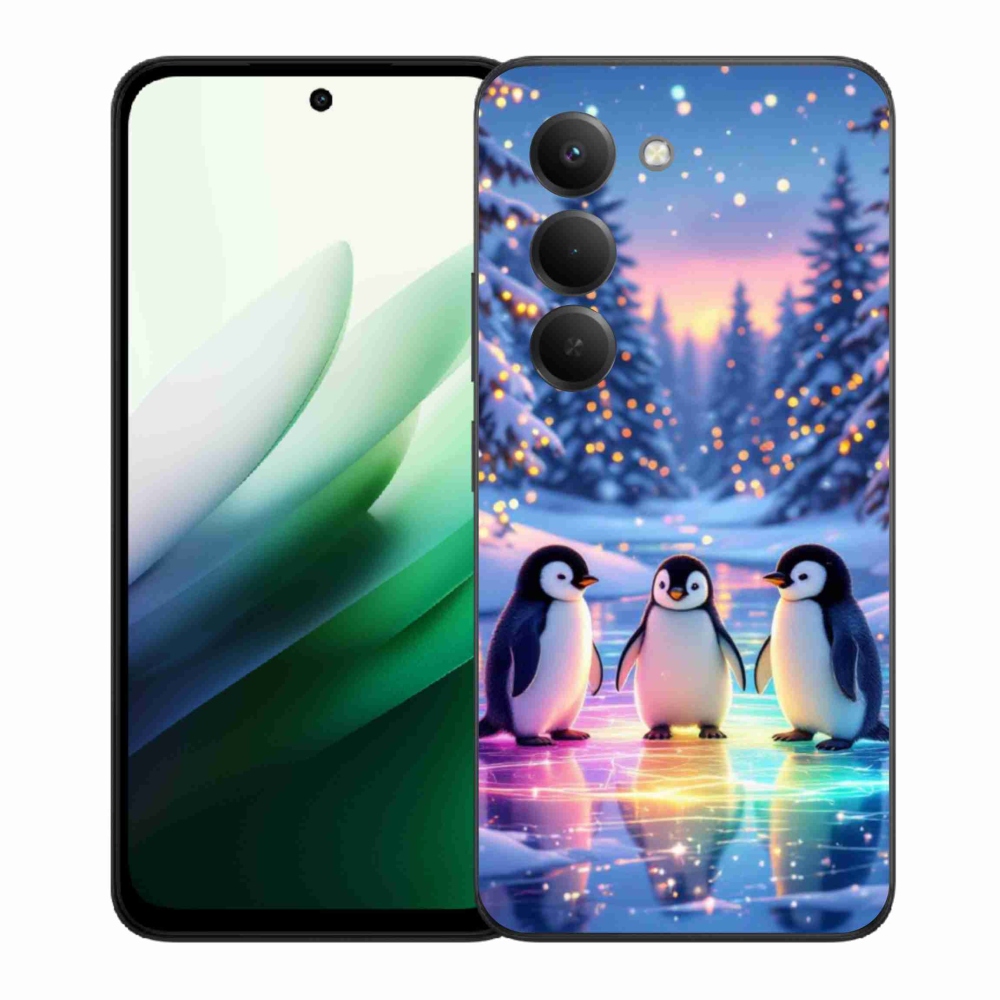 Gelový kryt mmCase na Xiaomi Redmi 15 5G (169mm) - tučnáci