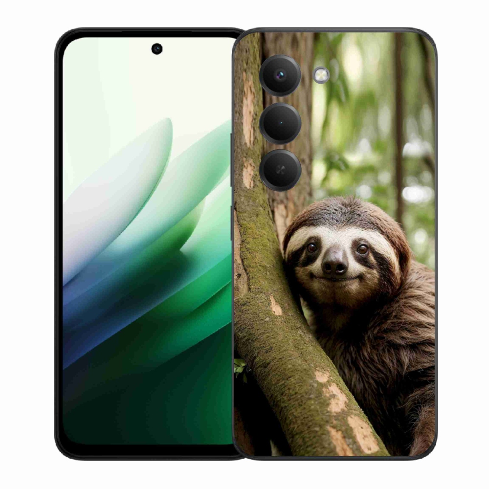 Gelový kryt mmCase na Xiaomi Redmi 15 5G 169mm - usměvavý lenochod