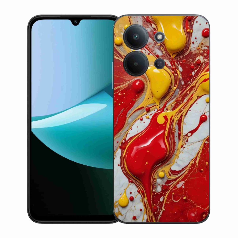 Gelový kryt mmCase na Xiaomi Redmi 15C (171mm) / Poco C85 4G (171mm) - abstraktní motiv 42