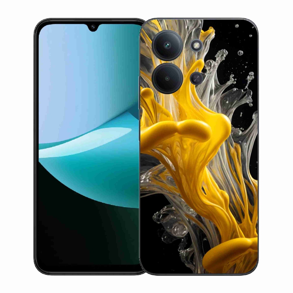 Gelový kryt mmCase na Xiaomi Redmi 15C (171mm) / Poco C85 4G (171mm) - abstraktní motiv 48