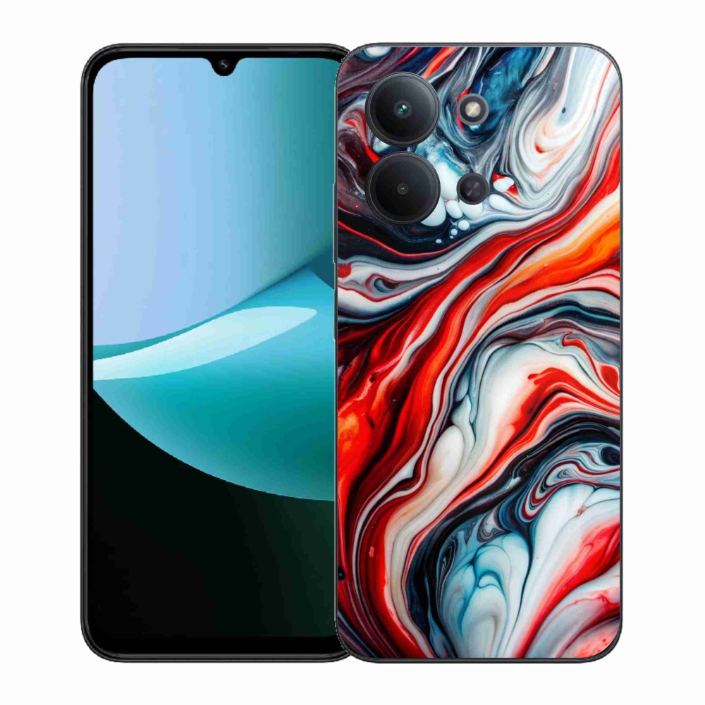Gelový kryt mmCase na Xiaomi Redmi 15C (171mm) / Poco C85 4G (171mm) - abstraktní motiv 63
