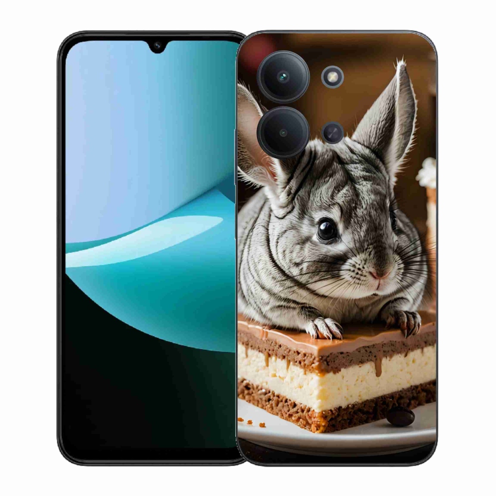 Gelový kryt mmCase na Xiaomi Redmi 15C (171mm) / Poco C85 4G (171mm) - činčila