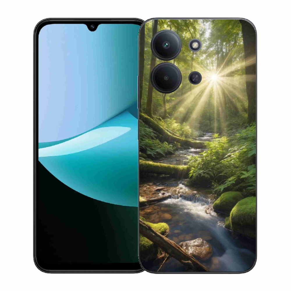 Gelový kryt mmCase na Xiaomi Redmi 15C (171mm) / Poco C85 4G (171mm) - hlubina lesa