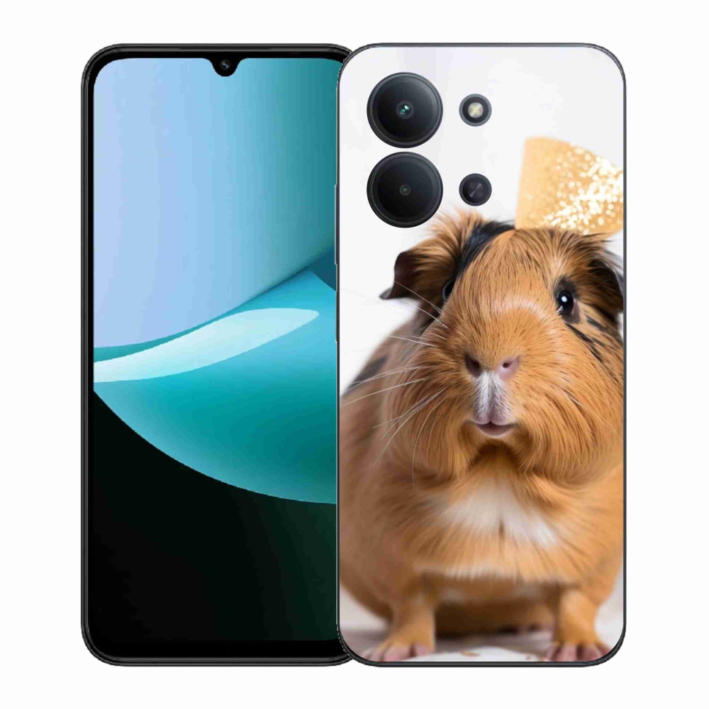 Gelový kryt mmCase na Xiaomi Redmi 15C (171mm) / Poco C85 4G (171mm) - hnědé morče