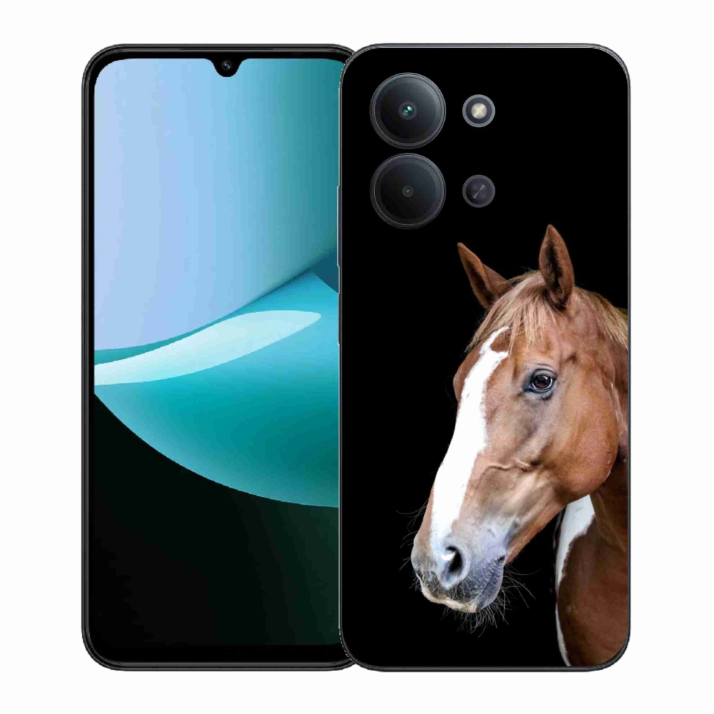 Gelový kryt mmCase na Xiaomi Redmi 15C (171mm) / Poco C85 4G (171mm) - hnědý kůň 3