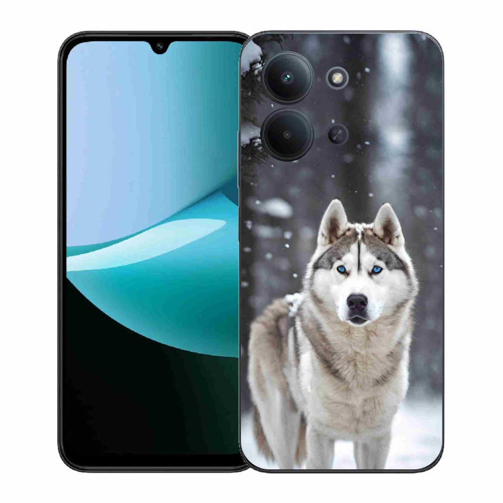 Gelový kryt mmCase na Xiaomi Redmi 15C (171mm) / Poco C85 4G (171mm) - husky 2