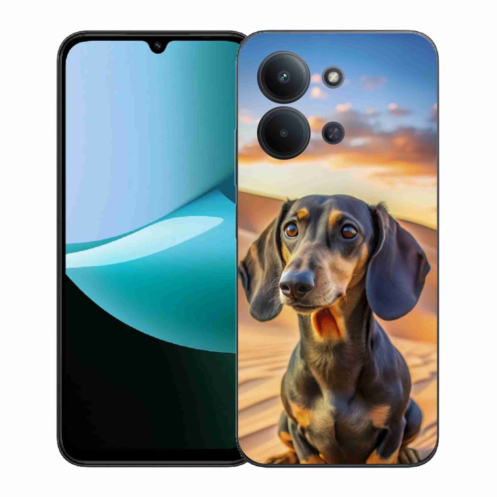 Gelový kryt mmCase na Xiaomi Redmi 15C (171mm) / Poco C85 4G (171mm) - jezevčík 3 