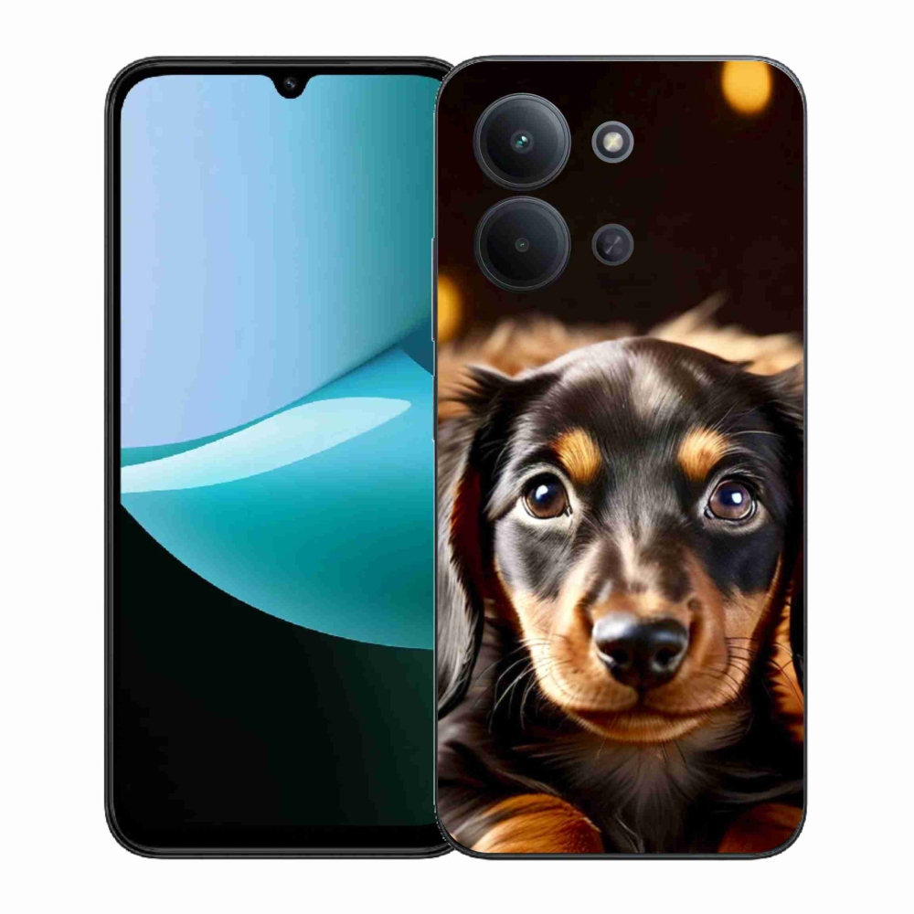 Gelový kryt mmCase na Xiaomi Redmi 15C (171mm) / Poco C85 4G (171mm) - jezevčík