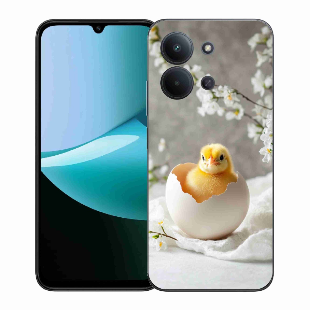 Gelový kryt mmCase na Xiaomi Redmi 15C (171mm) / Poco C85 4G (171mm) - kuřátko