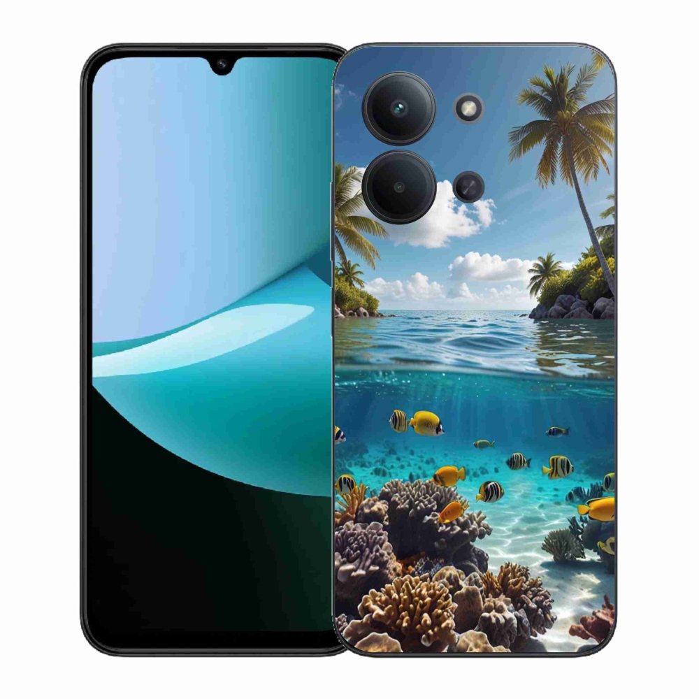 Gelový kryt mmCase na Xiaomi Redmi 15C (171mm) / Poco C85 4G (171mm) - mořský svět 4