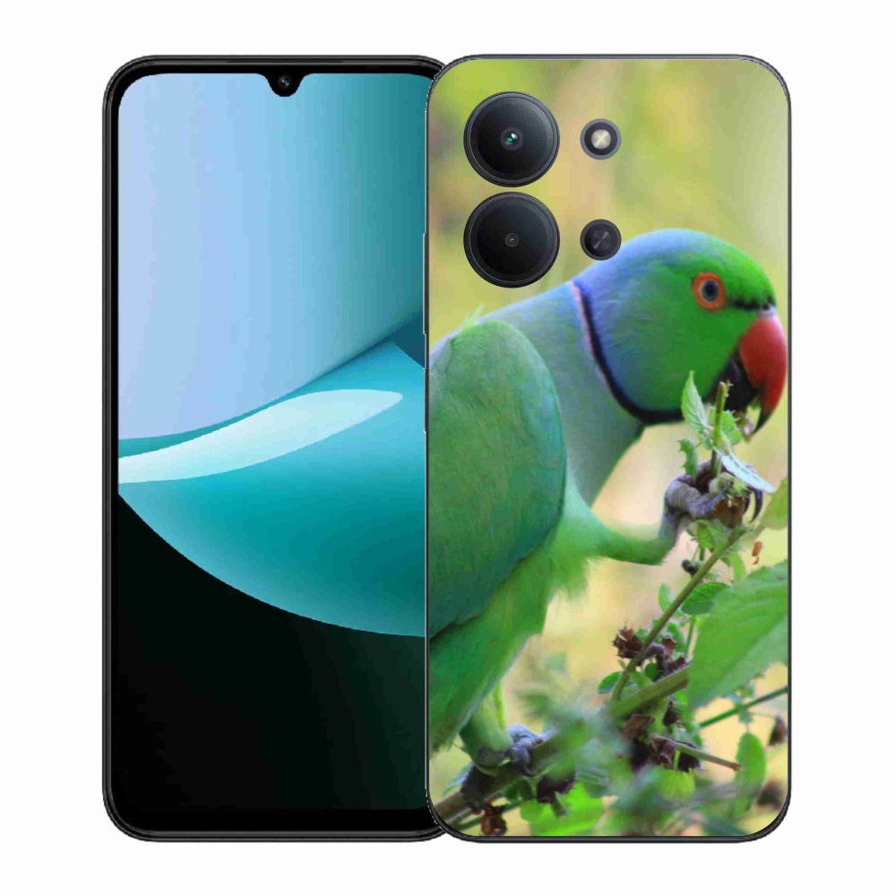Gelový kryt mmCase na Xiaomi Redmi 15C (171mm) / Poco C85 4G (171mm) - papoušek alexandr