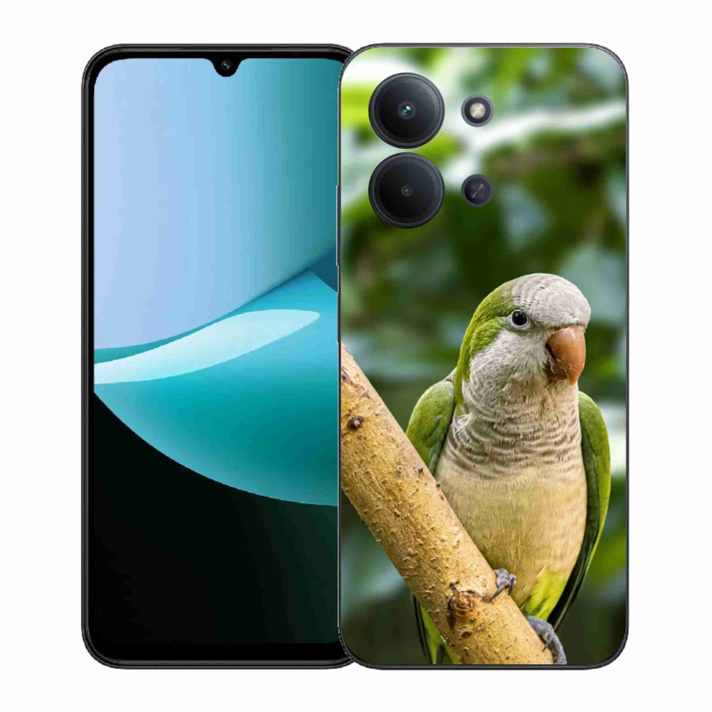 Gelový kryt mmCase na Xiaomi Redmi 15C (171mm) / Poco C85 4G (171mm) - papoušek mníšek