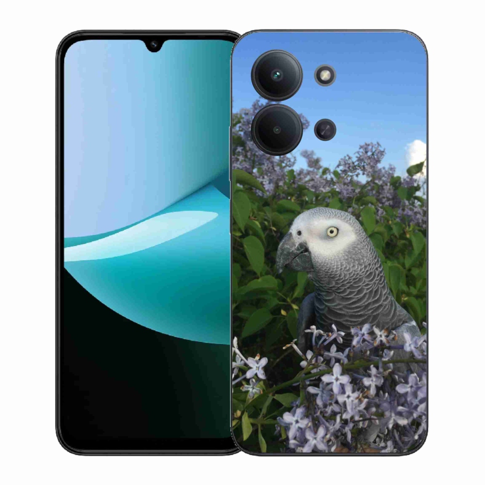 Gelový kryt mmCase na Xiaomi Redmi 15C (171mm) / Poco C85 4G (171mm) - papoušek žako