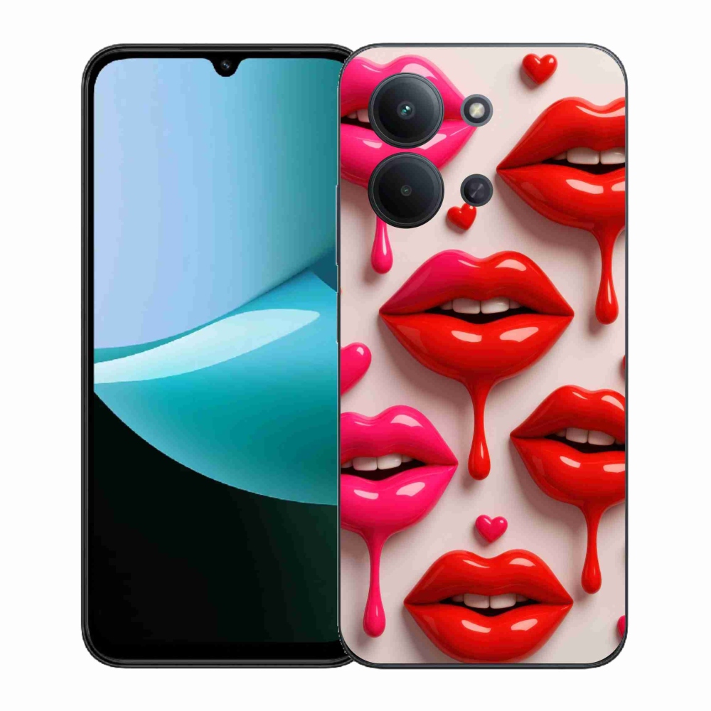 Gelový kryt mmCase na Xiaomi Redmi 15C (171mm) / Poco C85 4G (171mm) - rty 2