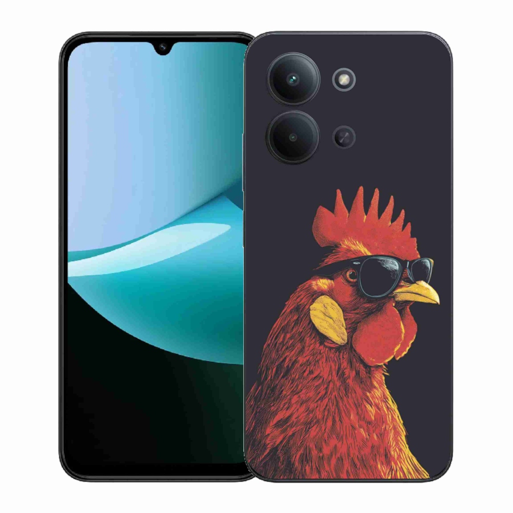 Gelový kryt mmCase na Xiaomi Redmi 15C (171mm) / Poco C85 4G (171mm) - stylový kohout