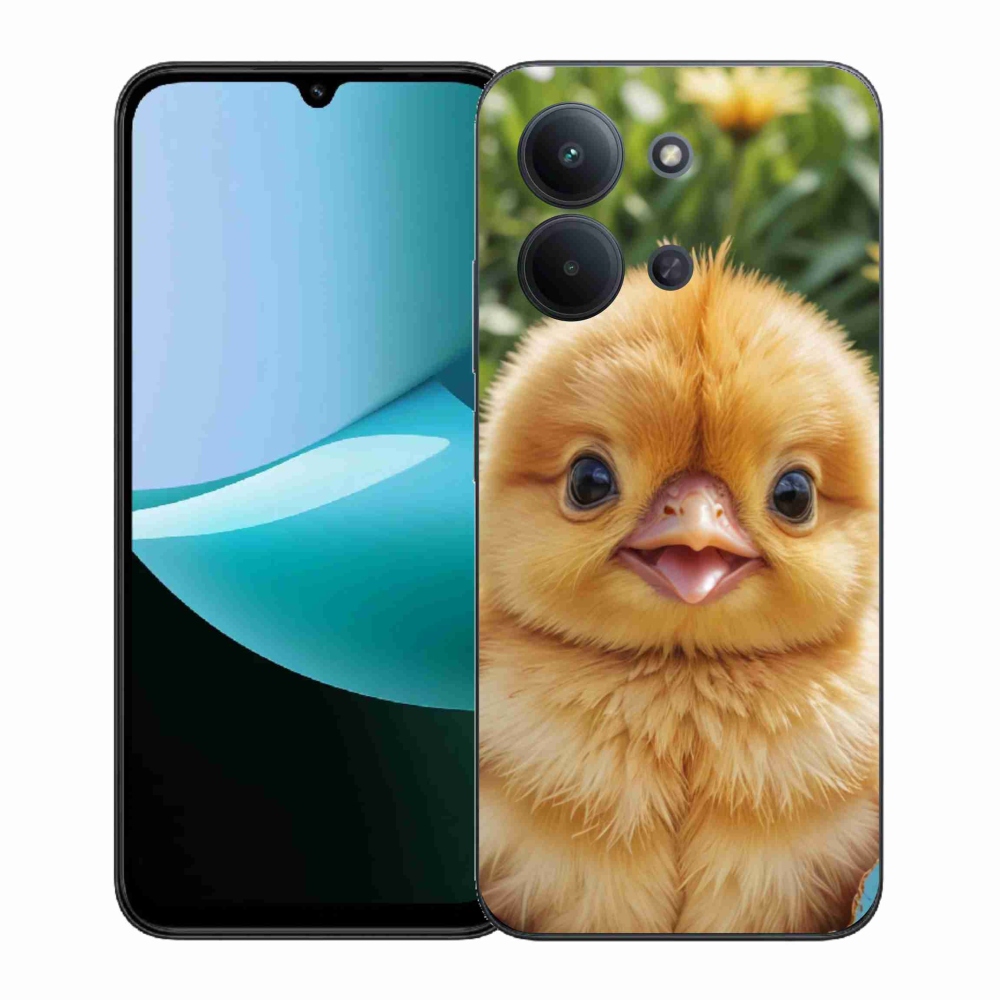 Gelový kryt mmCase na Xiaomi Redmi 15C (171mm) / Poco C85 4G (171mm) - veselé kuřátko