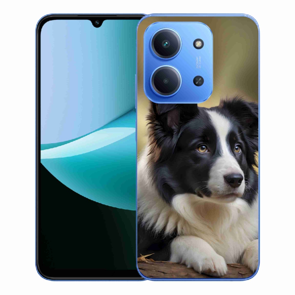 Gelový kryt mmCase na Xiaomi Redmi 15C 173mm - border kolie 2