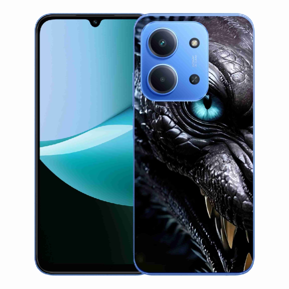 Gelový kryt mmCase na Xiaomi Redmi 15C 173mm - dračí pohled