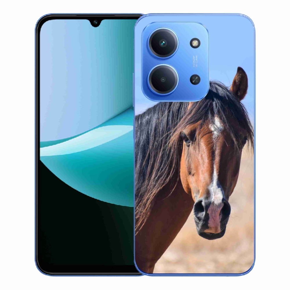 Gelový kryt mmCase na Xiaomi Redmi 15C 173mm - klidný kůň