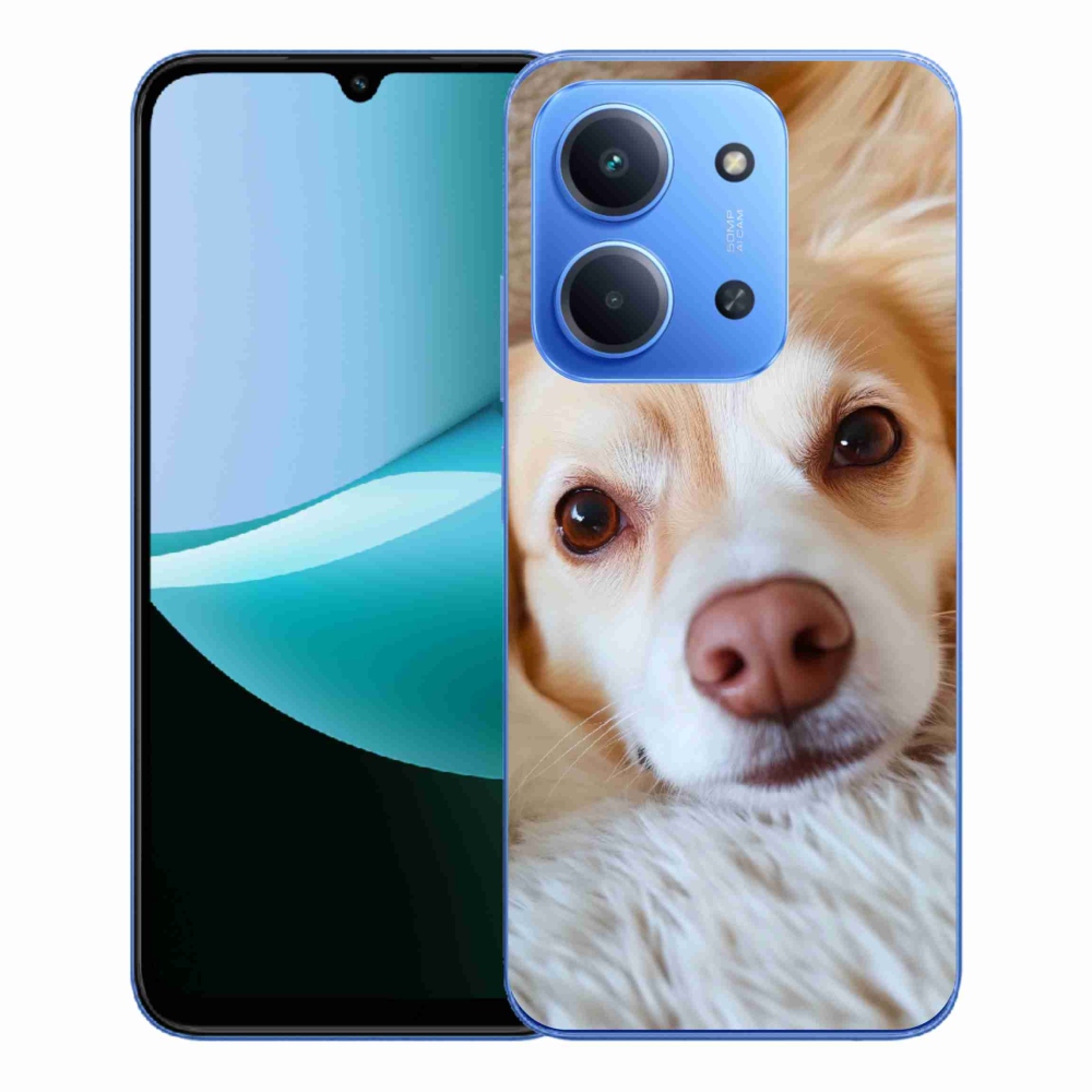 Gelový kryt mmCase na Xiaomi Redmi 15C 173mm - Roztomilá čivava