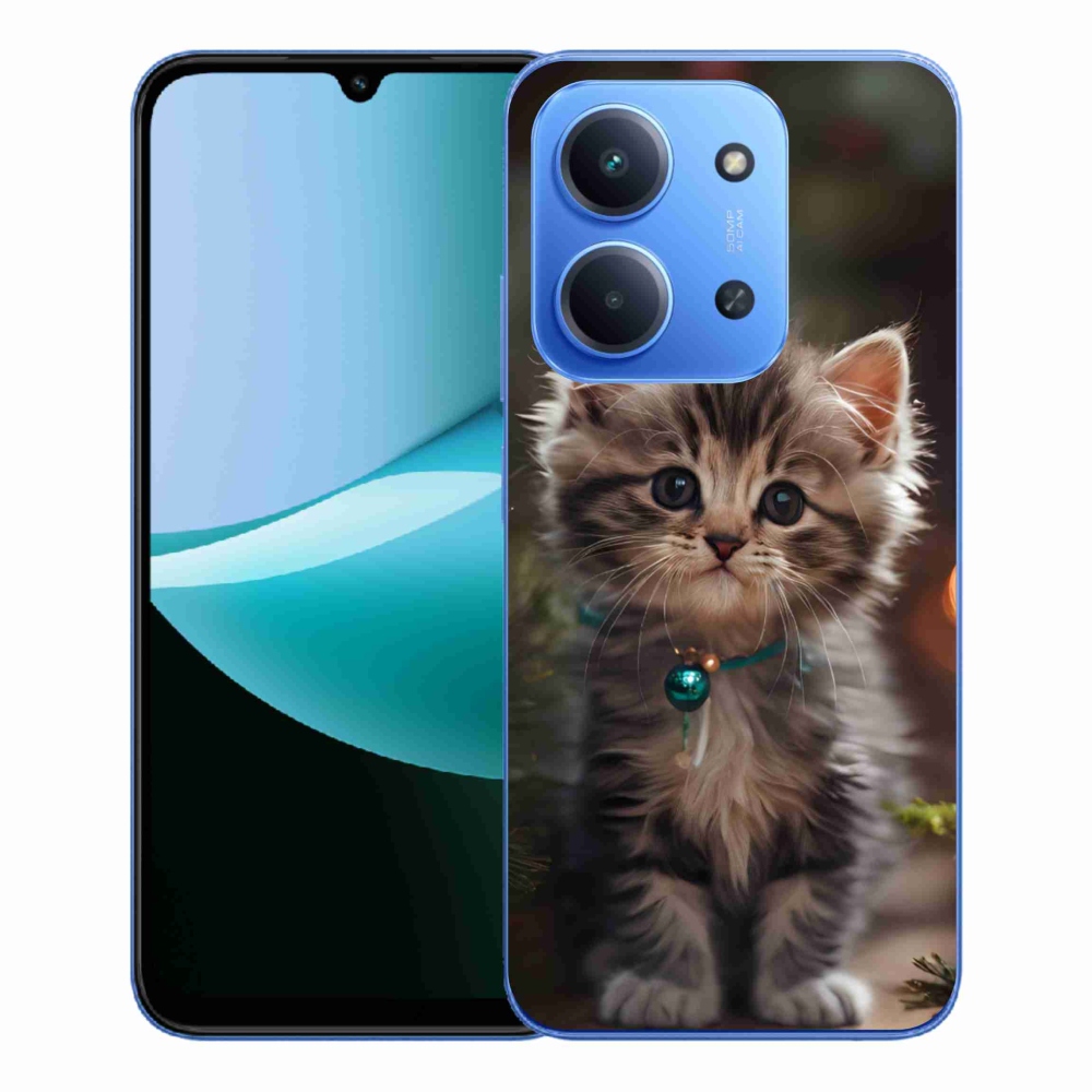 Gelový kryt mmCase na Xiaomi Redmi 15C 173mm - roztomilé kotě 11