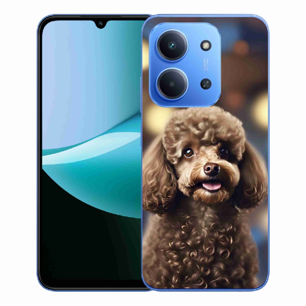 Gelový kryt mmCase na Xiaomi Redmi 15C 173mm - roztomilý pudl