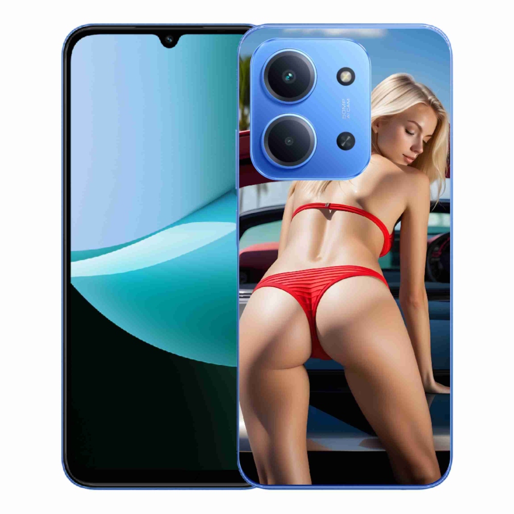 Gelový kryt mmCase na Xiaomi Redmi 15C 173mm - sexy žena 2