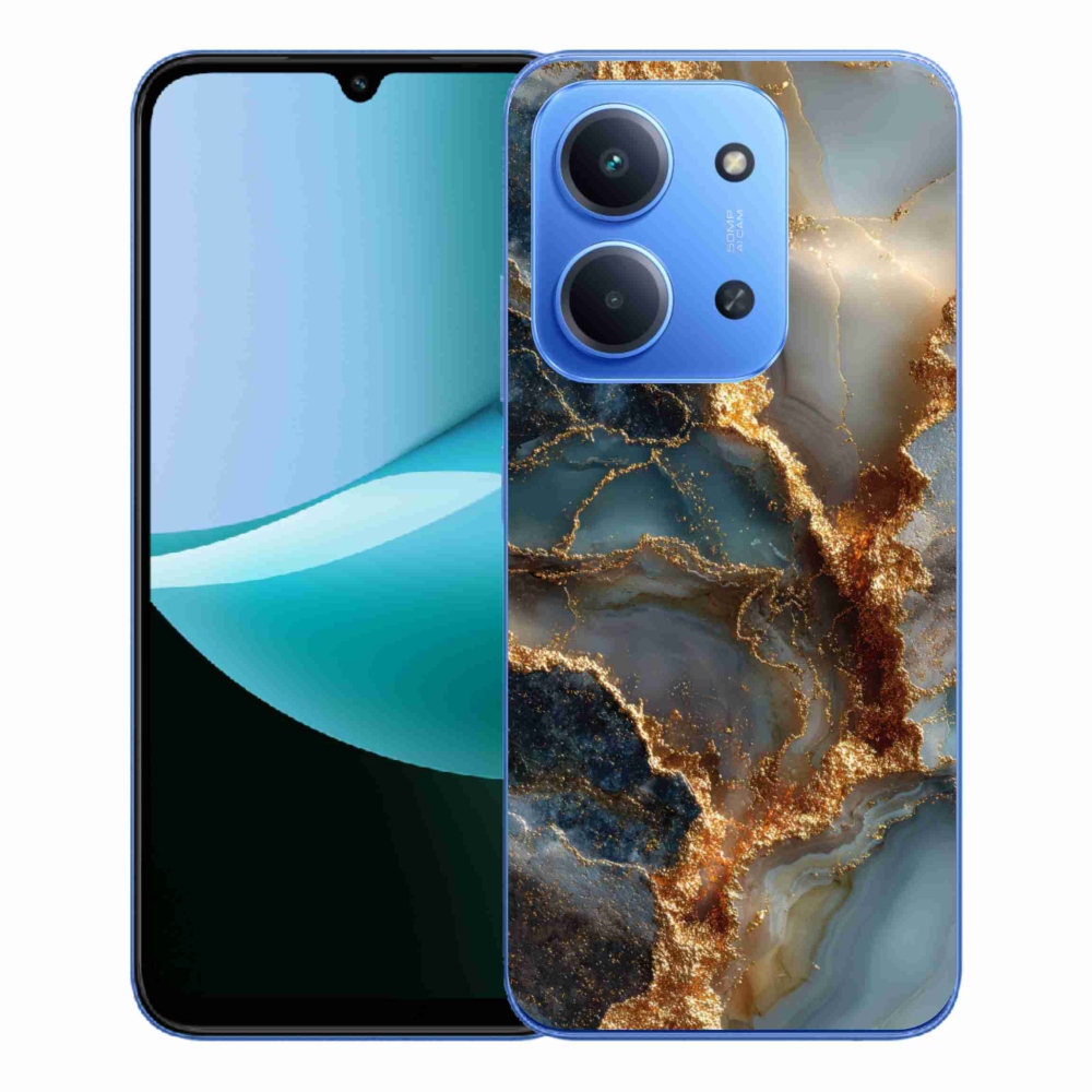 Gelový kryt mmCase na Xiaomi Redmi 15C 4G/5G (173mm) - abstraktní motiv 33