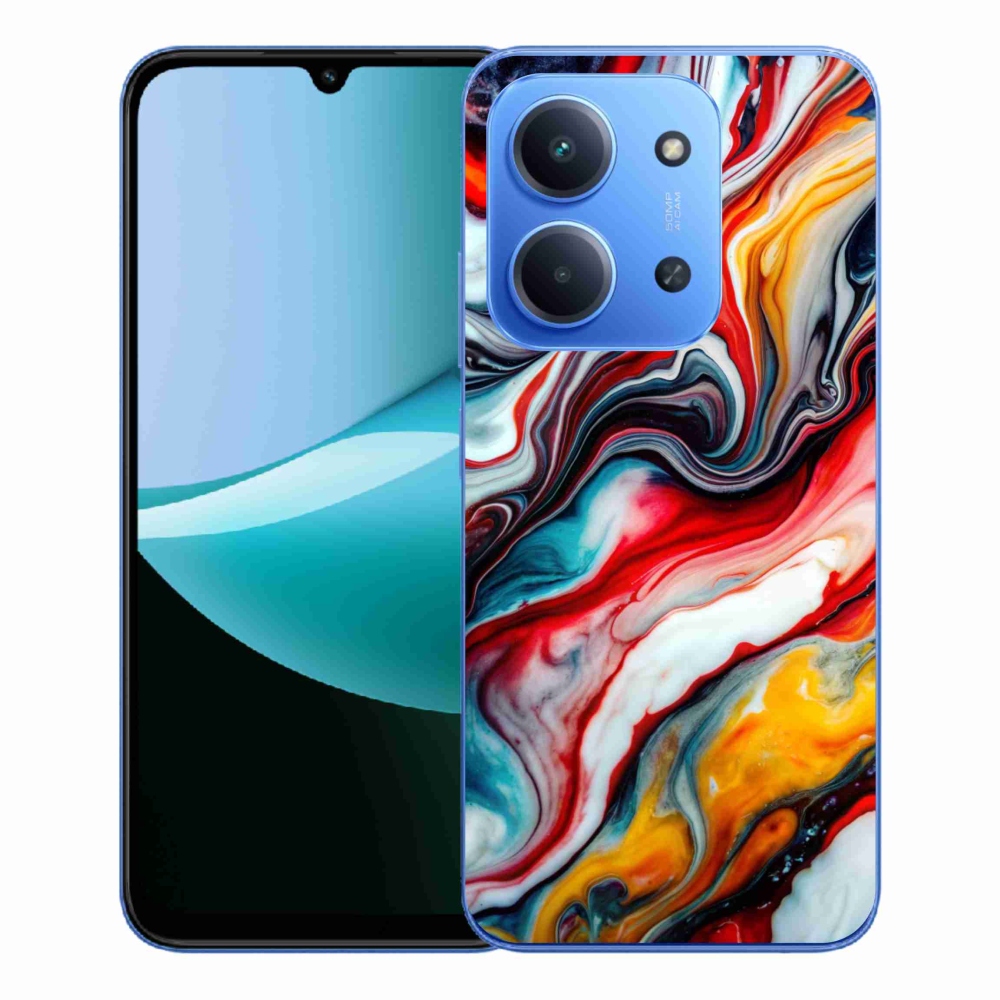 Gelový kryt mmCase na Xiaomi Redmi 15C 4G/5G (173mm) - abstraktní motiv 35