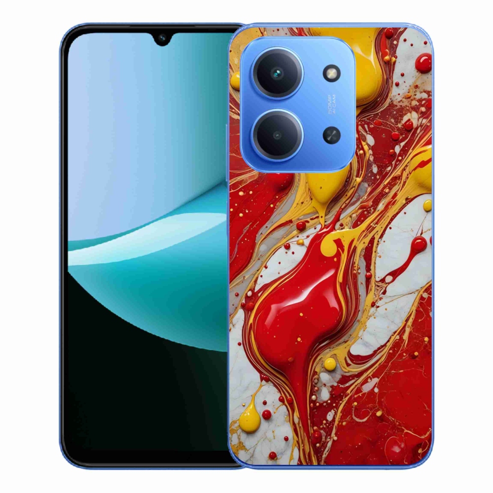 Gelový kryt mmCase na Xiaomi Redmi 15C 4G/5G (173mm) - abstraktní motiv 42