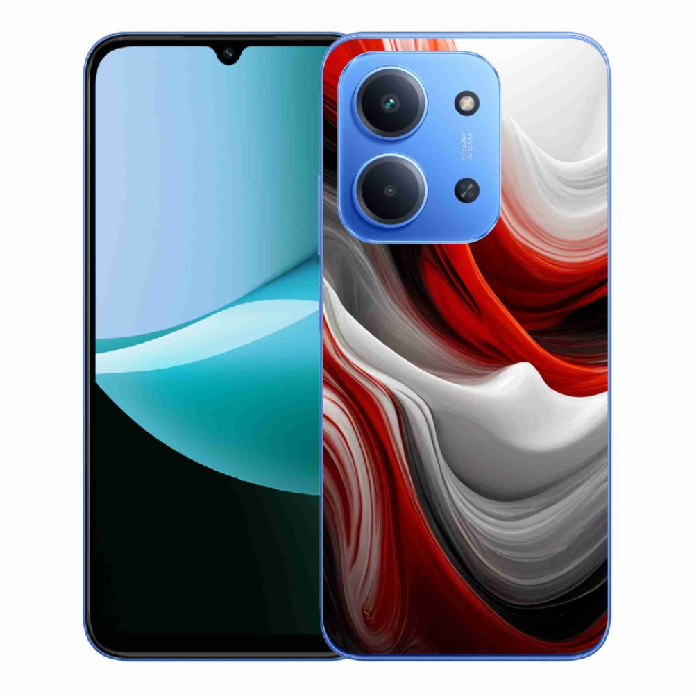 Gelový kryt mmCase na Xiaomi Redmi 15C 4G/5G (173mm) - abstraktní motiv 47