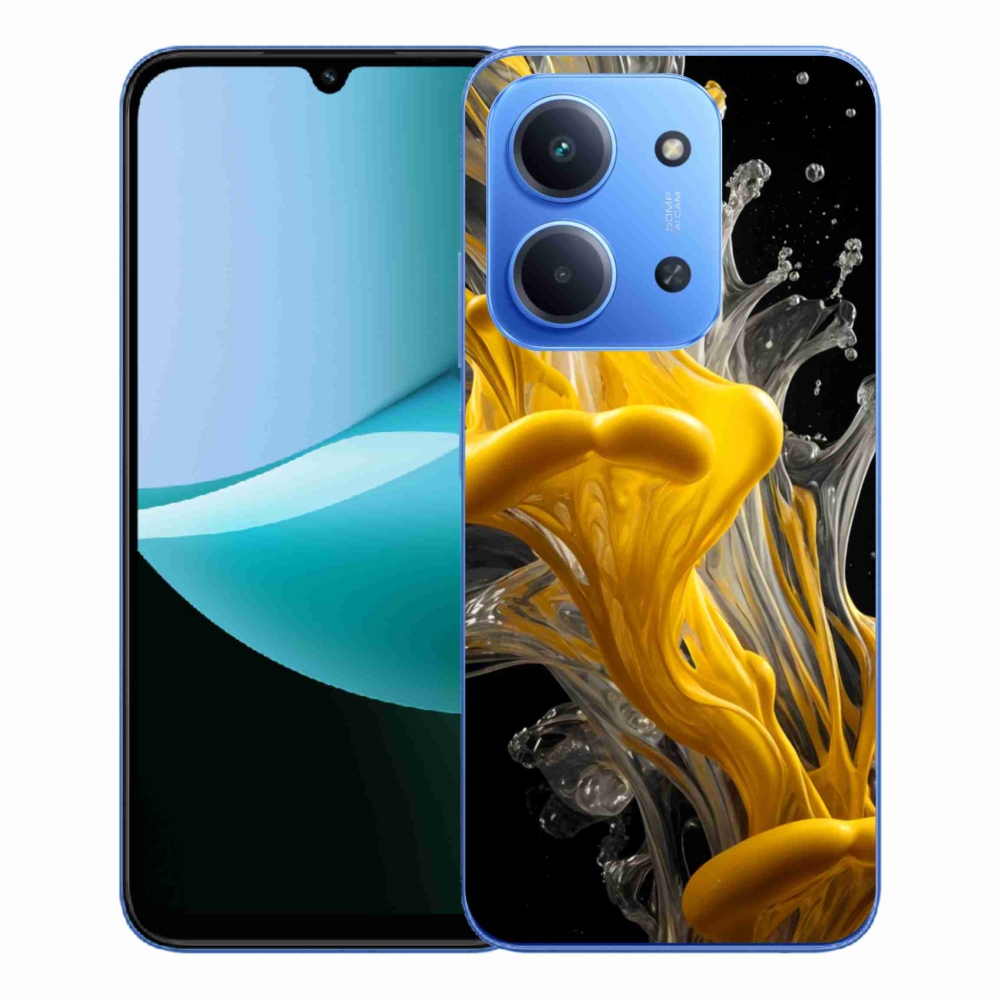 Gelový kryt mmCase na Xiaomi Redmi 15C 4G/5G (173mm) - abstraktní motiv 48