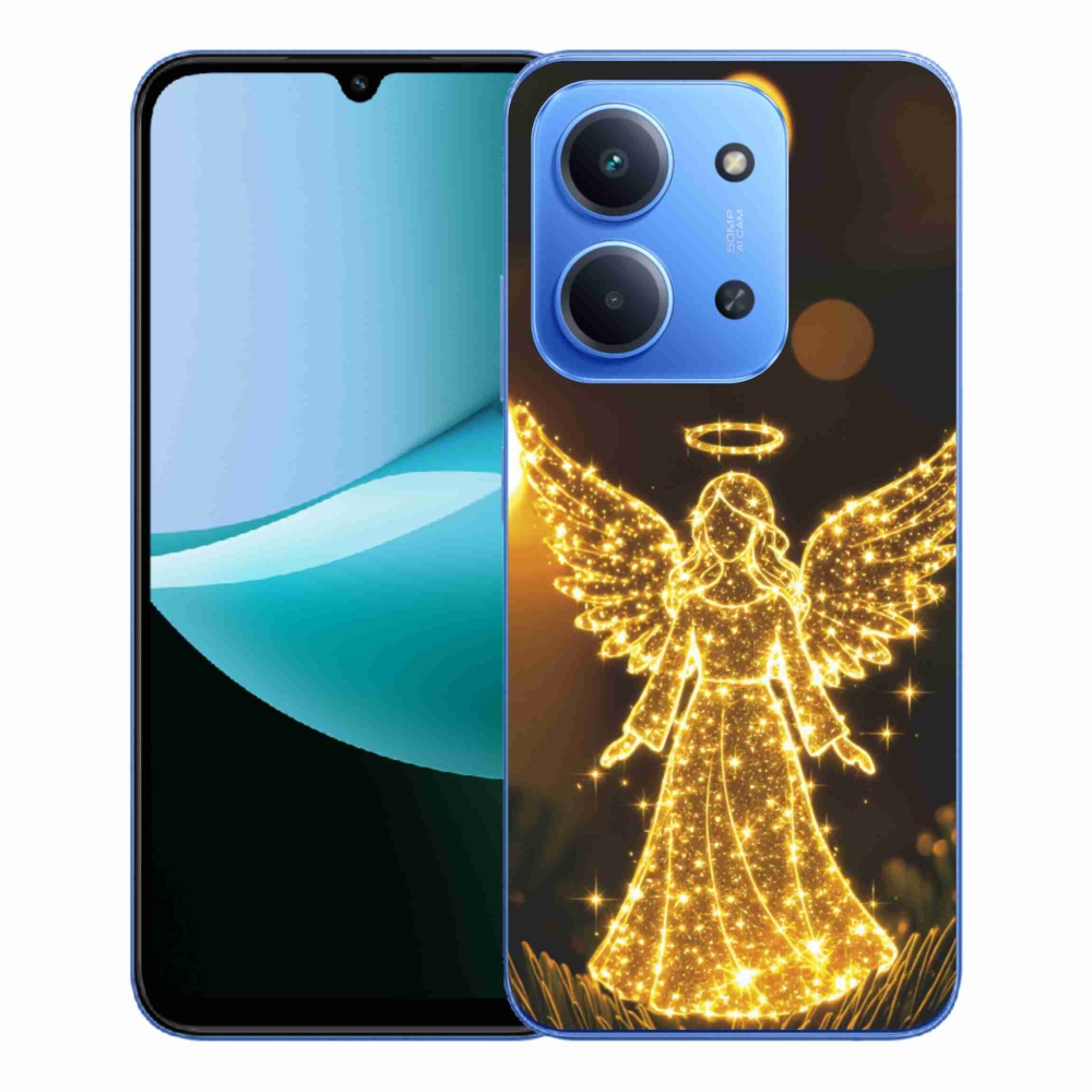 Gelový kryt mmCase na Xiaomi Redmi 15C 4G/5G (173mm) - anděl