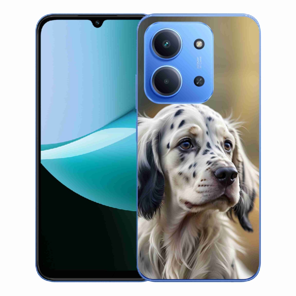 Gelový kryt mmCase na Xiaomi Redmi 15C 4G/5G (173mm) - anglický setr