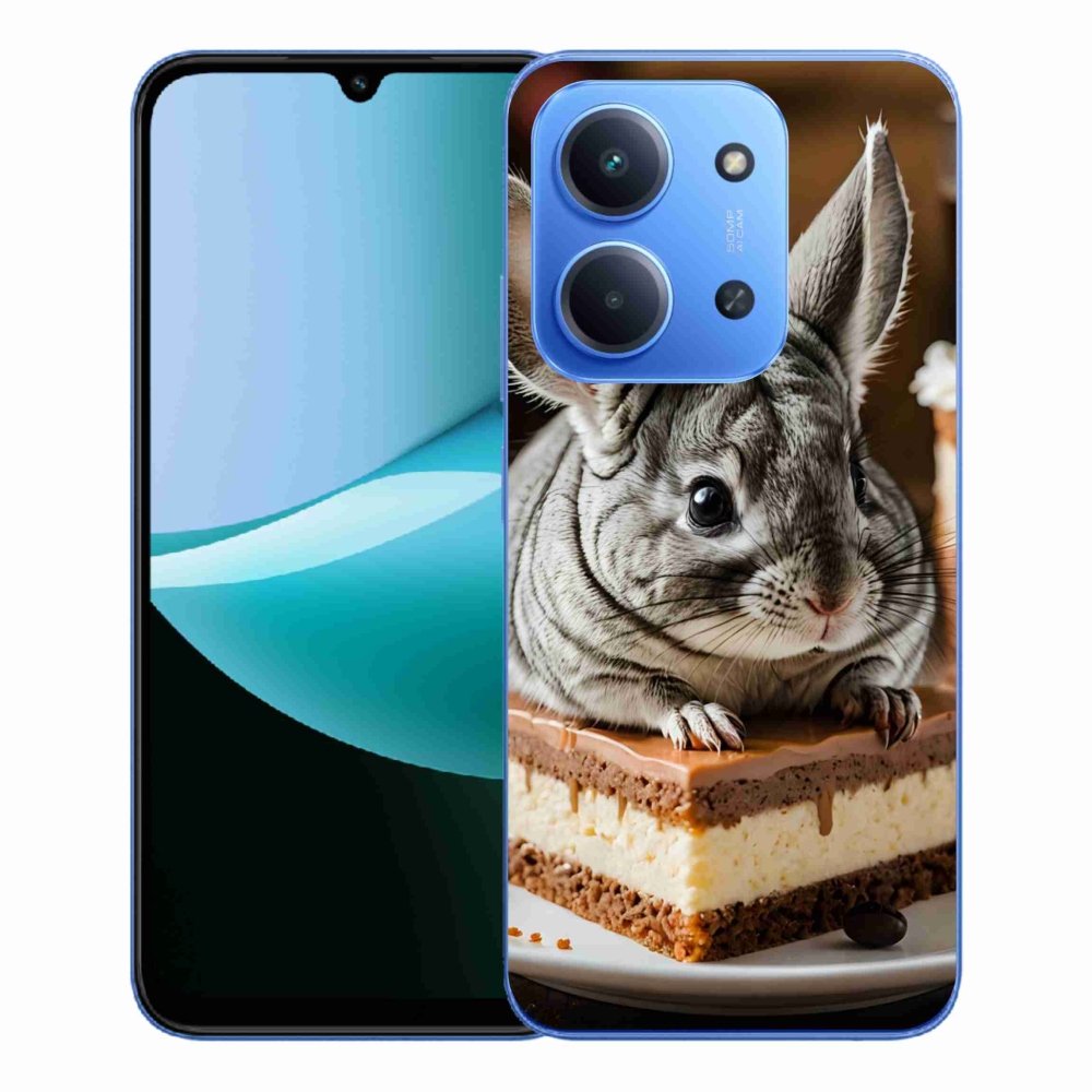 Gelový kryt mmCase na Xiaomi Redmi 15C 4G/5G (173mm) - činčila