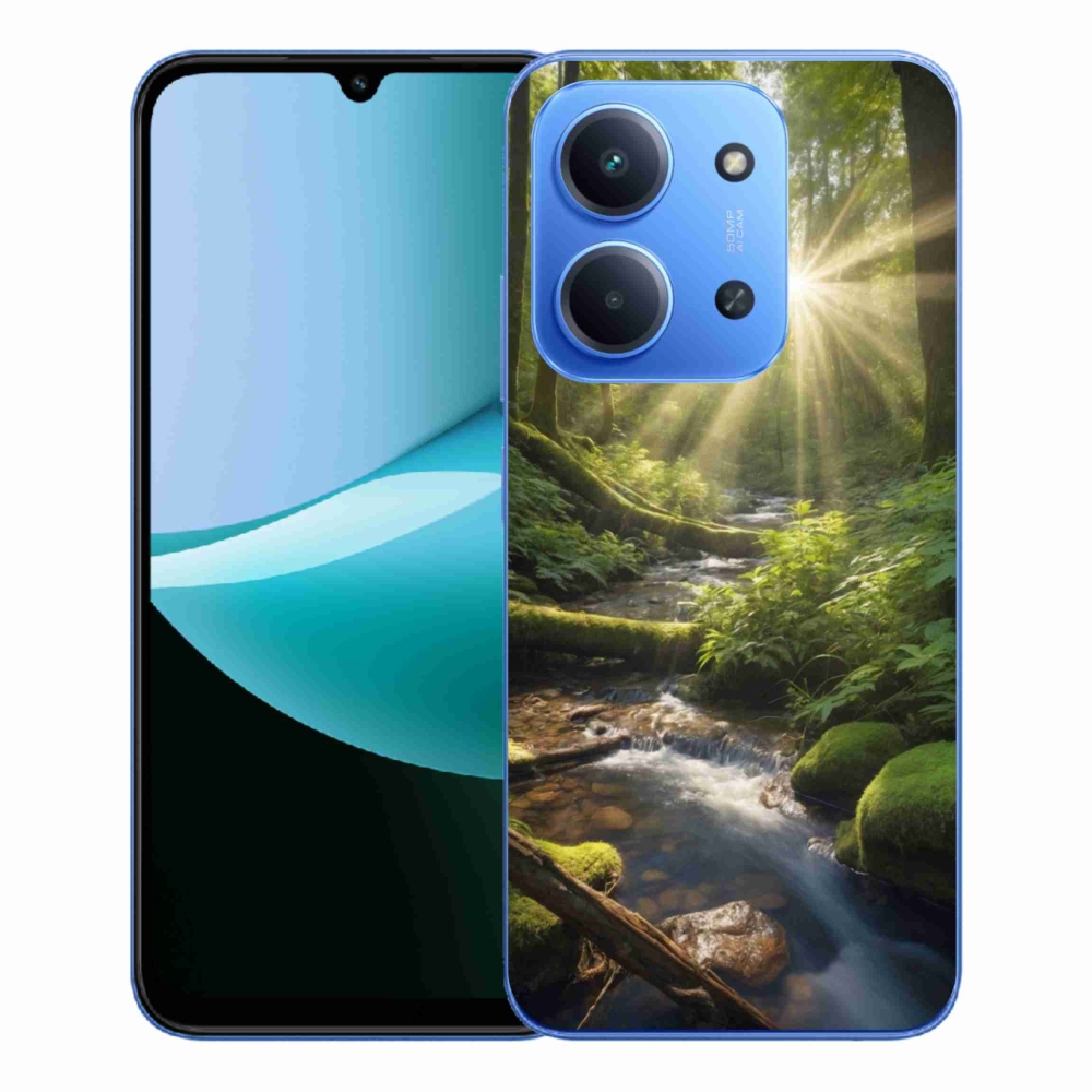 Gelový kryt mmCase na Xiaomi Redmi 15C 4G/5G (173mm) - hlubina lesa