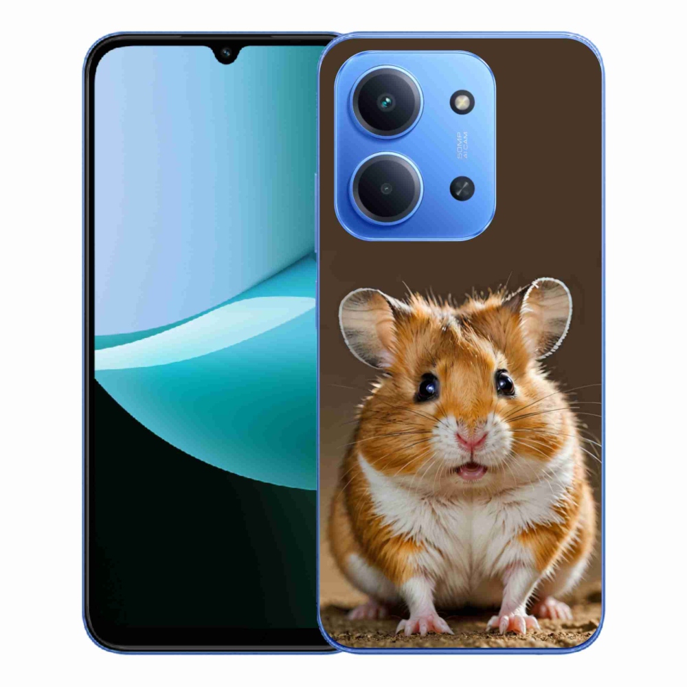 Gelový kryt mmCase na Xiaomi Redmi 15C 4G/5G (173mm) - křeček