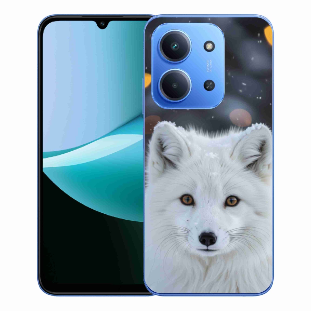 Gelový kryt mmCase na Xiaomi Redmi 15C 4G/5G (173mm) - liška polární