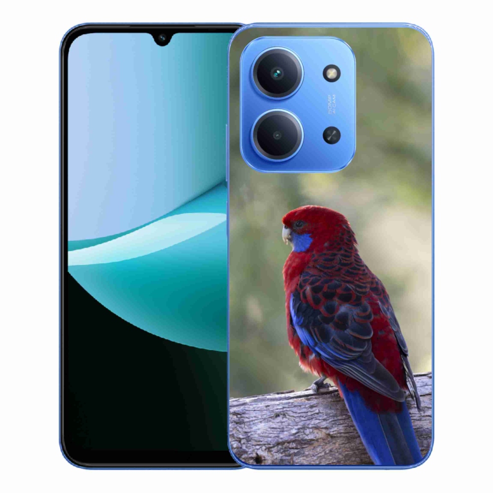 Gelový kryt mmCase na Xiaomi Redmi 15C 4G/5G (173mm) - papoušek rosela