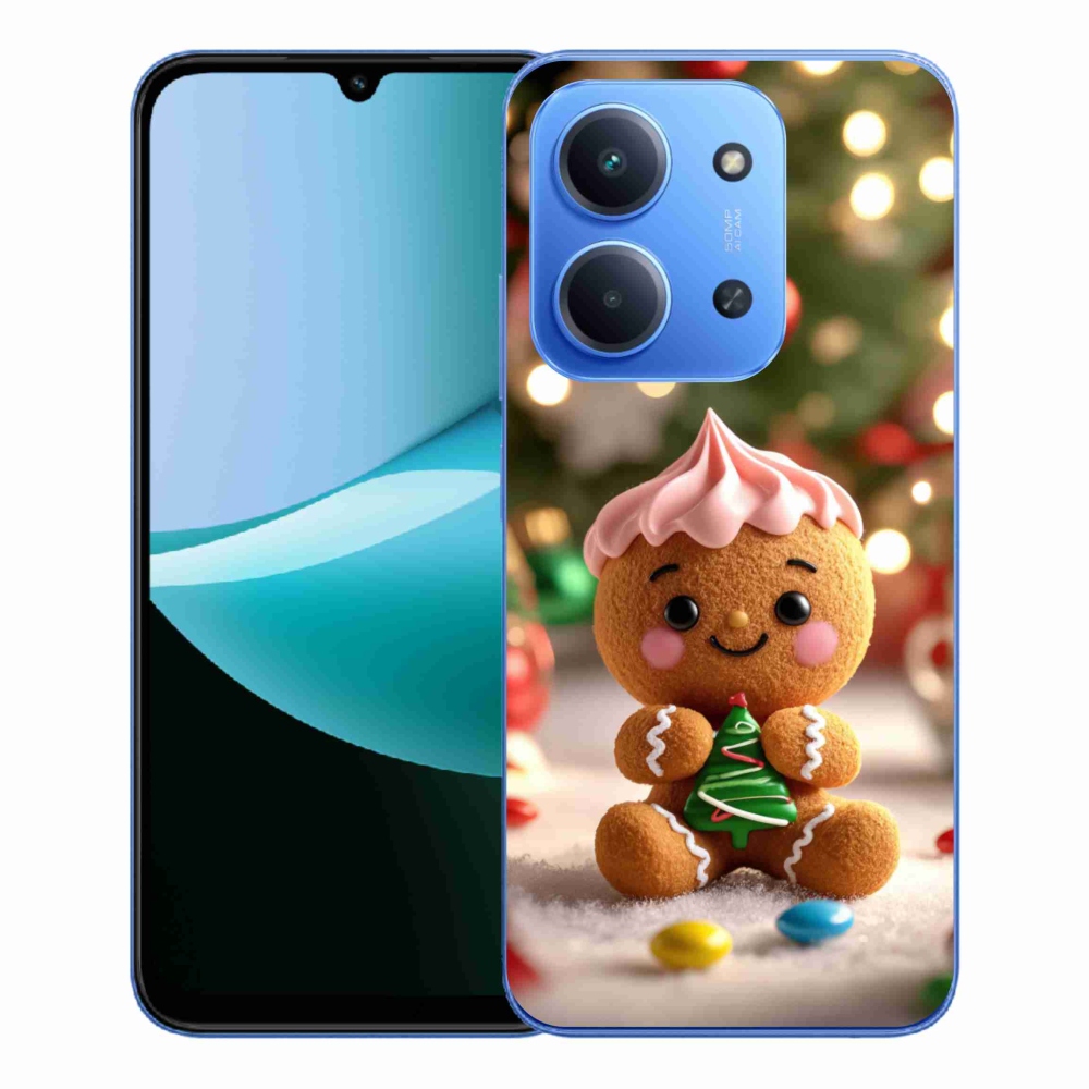 Gelový kryt mmCase na Xiaomi Redmi 15C 4G/5G (173mm) - perníček