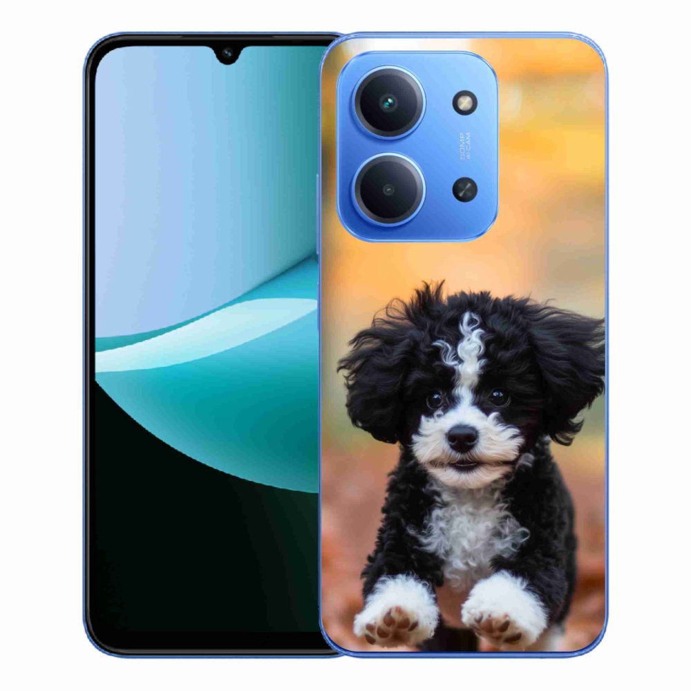 Gelový kryt mmCase na Xiaomi Redmi 15C 4G/5G (173mm) - roztomilé štěně 2