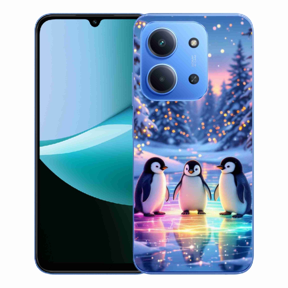 Gelový kryt mmCase na Xiaomi Redmi 15C 4G/5G (173mm) - tučnáci