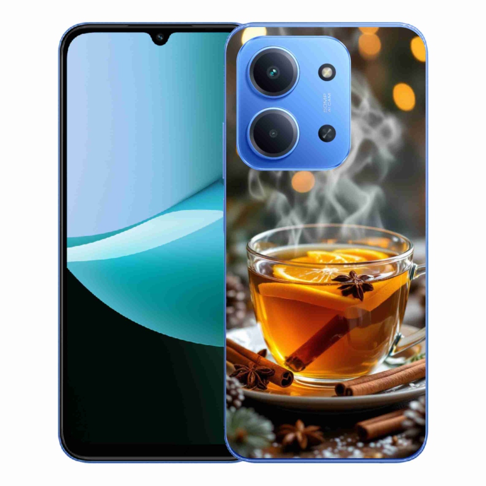 Gelový kryt mmCase na Xiaomi Redmi 15C 4G/5G (173mm) - vánoční punč