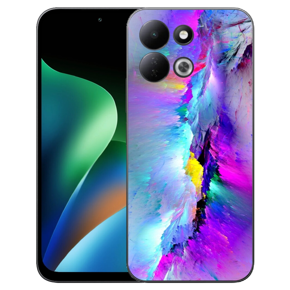 Gelový kryt mmCase na Xiaomi Redmi 17 4G/5G - abstrakt