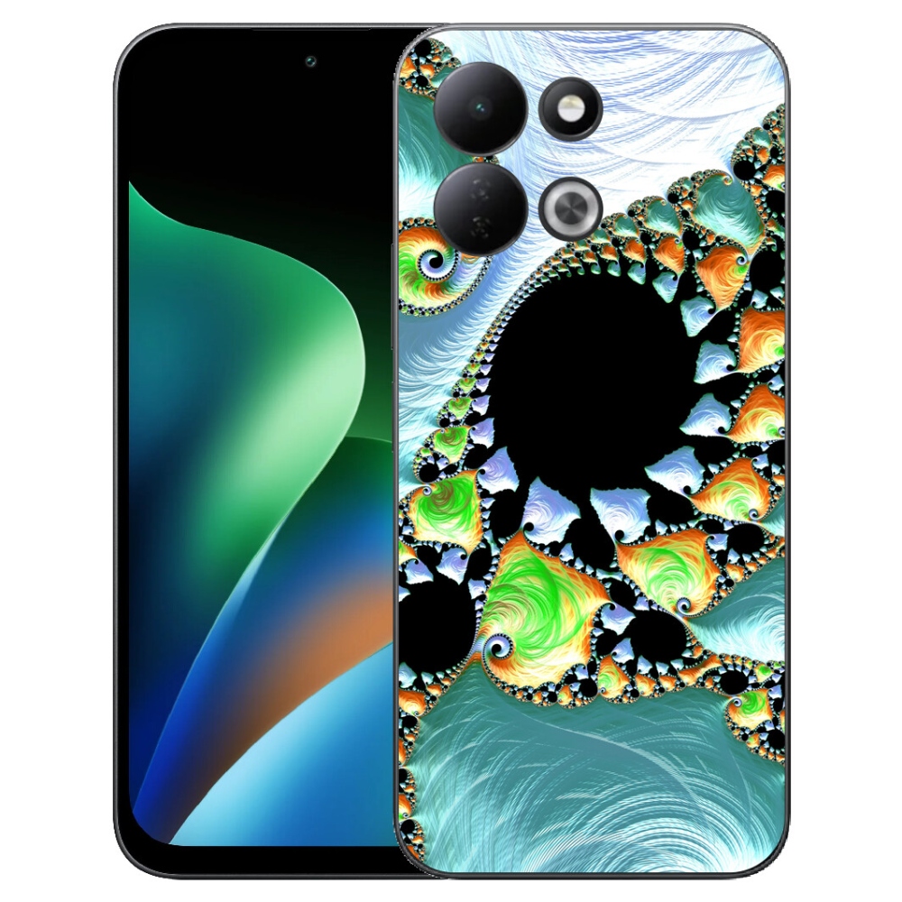 Gelový kryt mmCase na Xiaomi Redmi 17 4G/5G - abstraktní motiv 21