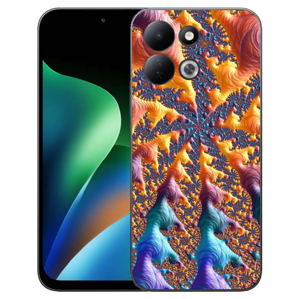 Gelový kryt mmCase na Xiaomi Redmi 17 4G/5G - abstraktní motiv 23
