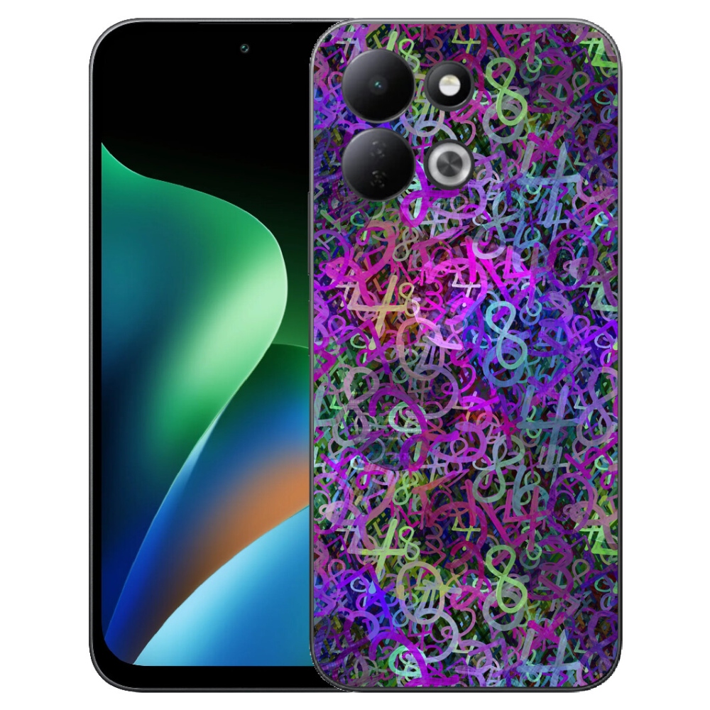 Gelový kryt mmCase na Xiaomi Redmi 17 4G/5G - abstraktní motiv 25