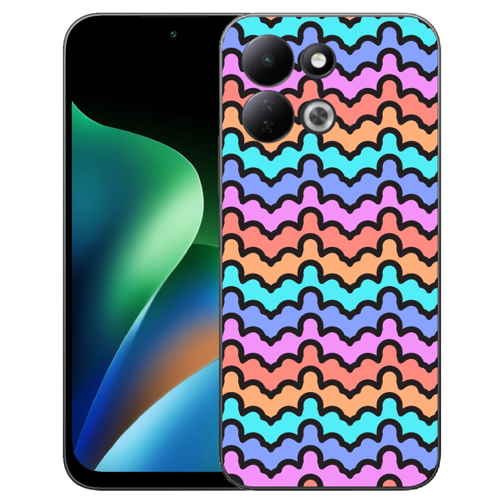 Gelový kryt mmCase na Xiaomi Redmi 17 4G/5G - abstraktní motiv 30
